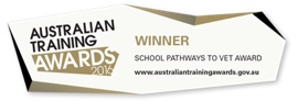 Winner - school pathways to VET award